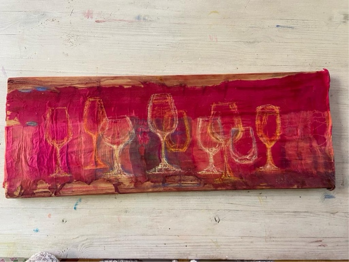 Kunstausstellung von Ulrike Hügelschäffer in Franken