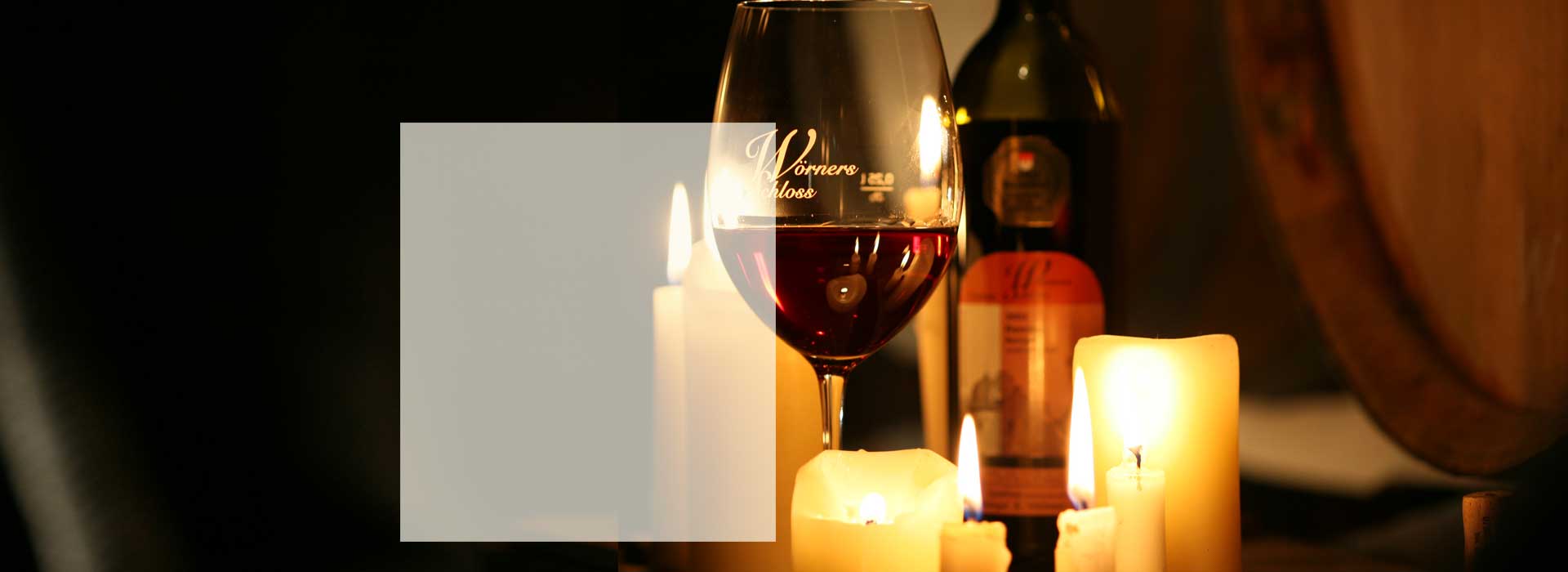 Romantische Dinner für Zwei Candle Light Dinner