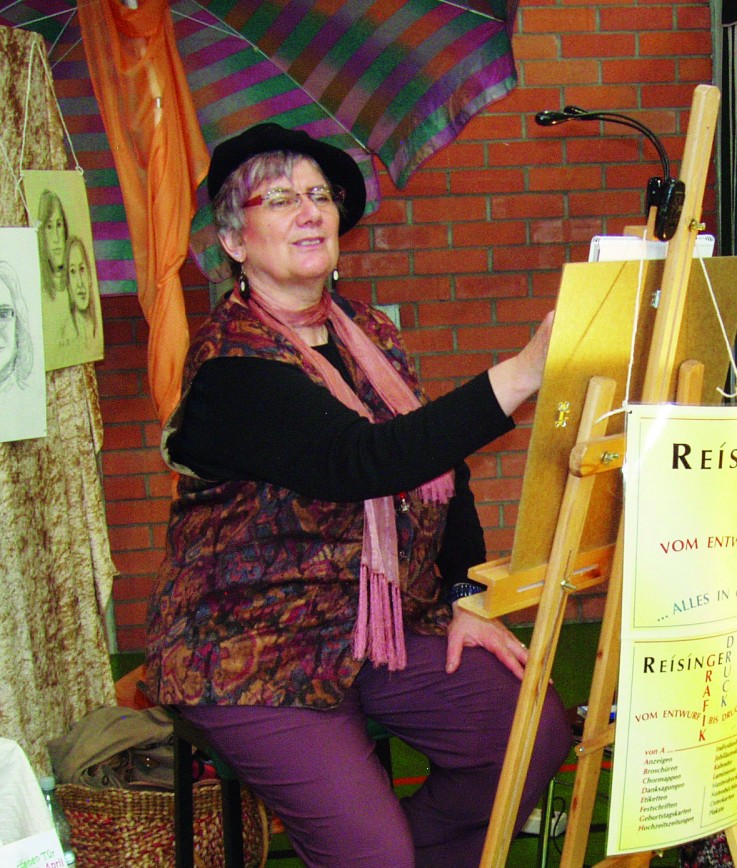 Ursula Reisinger stellt Ihre Kunstwerke in Wörners Schloss Galerie in Franken aus Ursula Reisinger in Wörners Schloss Galerie Franken